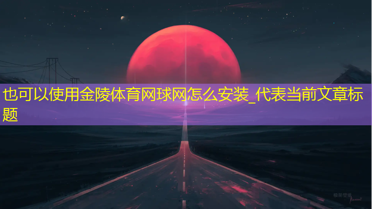 金陵体育网球网怎么安装_